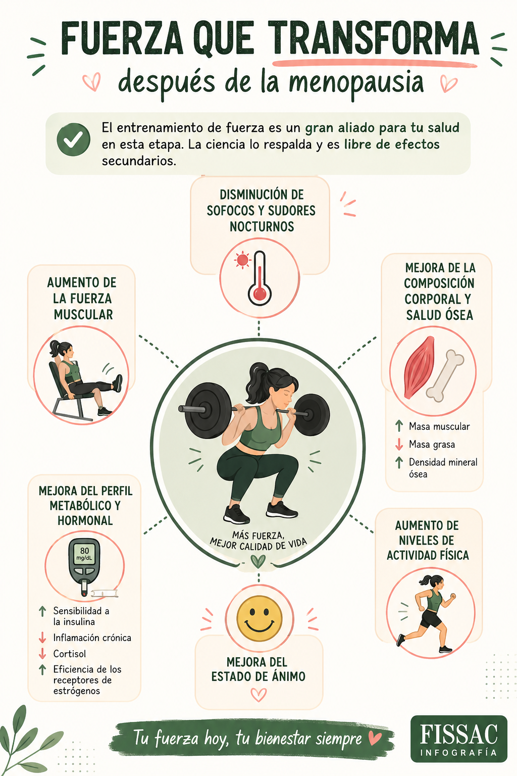 Fuerza y menopausia — diapositiva 1 de 1