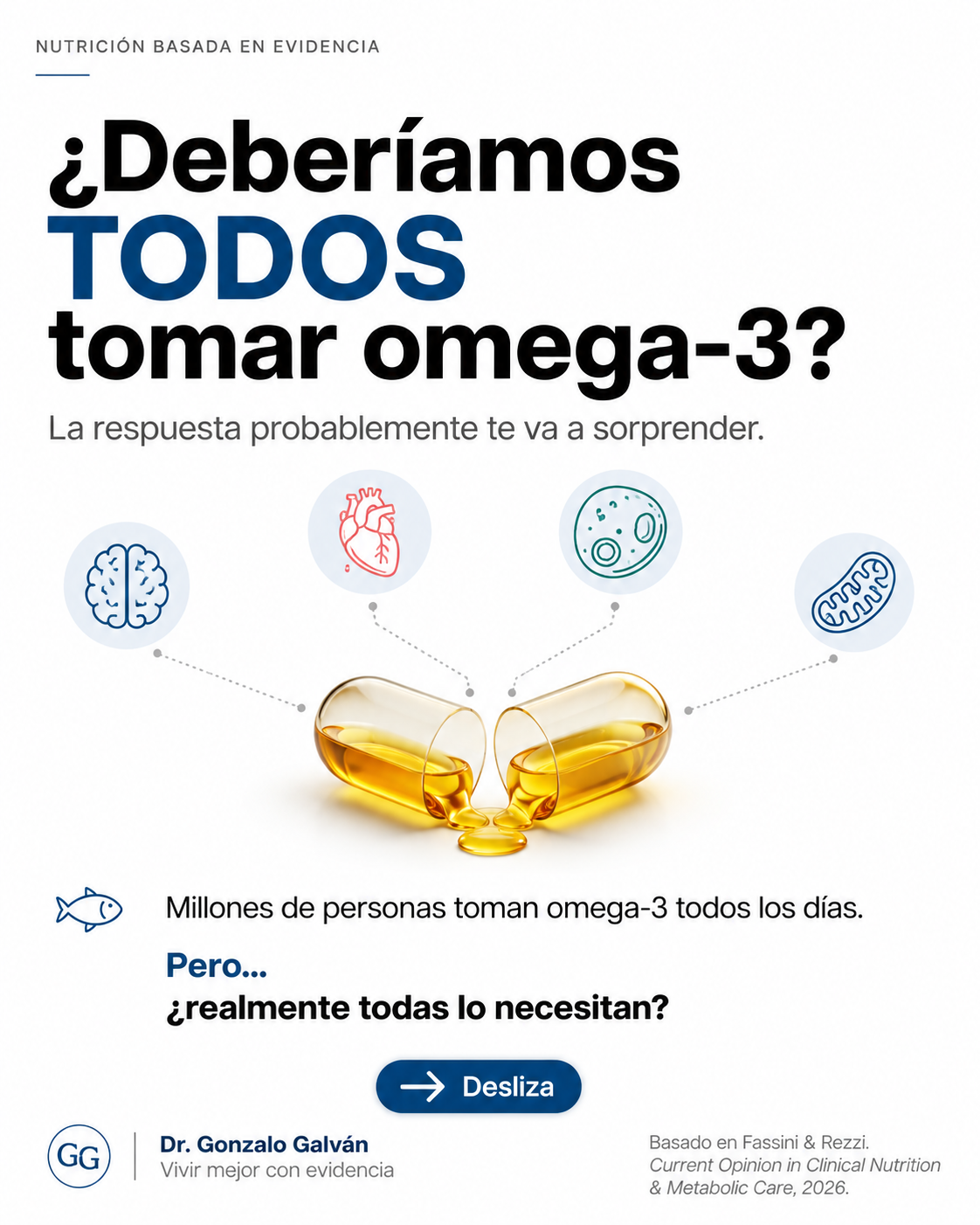 Omega-3: por qué no todos necesitan una cápsula — diapositiva 1 de 10